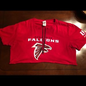 Falcons zip up T-shirt